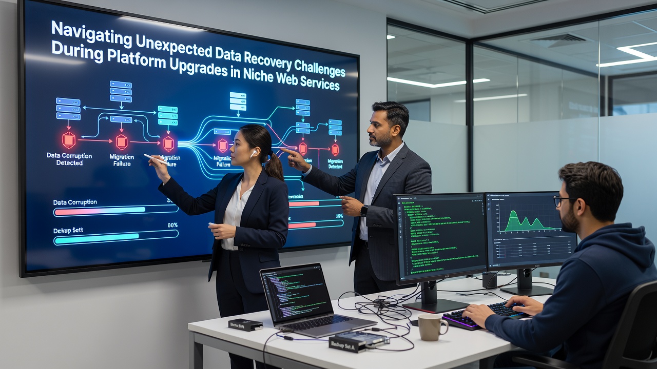 Navigating Unexpected Data Recovery Challenges During Platform Upgrades in Niche Web Services